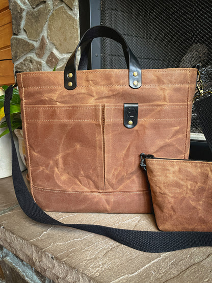 Waxed Canvas Tote