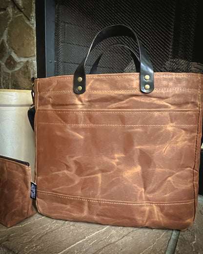 Waxed Canvas Tote